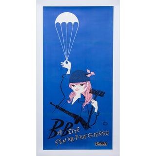 Babette Goes to War Film Poster from Lefor-Openo, 1959 For Sale
