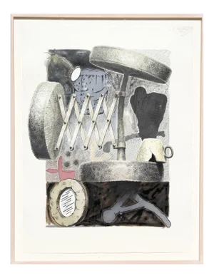Edward Henderson, 1991 Mixed Media on Paper