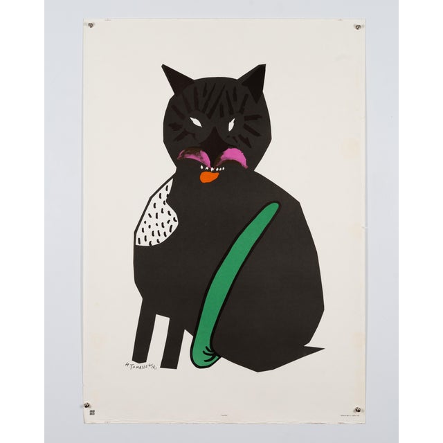 Cat Poster by Henryk Tomaszewski, 1977 For Sale - Image 3 of 9
