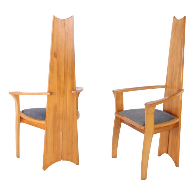 Vintage Japanese Armchairs, 1992, Set of 2 For Sale