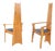 Vintage Japanese Armchairs, 1992, Set of 2 For Sale