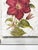 Crimson Clematis — Hand Textured Red Flower Art For Sale - Image 6 of 7