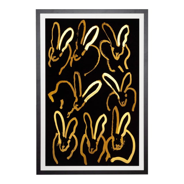 Hunt Slonem "Night Party" Limited Edition Print With Handwork For Sale