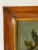Still Life of Flower and Doves in Oak Frame For Sale - Image 10 of 13