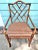 Pair of 1980s Chinese Chippendale Faux Bamboo Armchairs With Cane Seats For Sale - Image 9 of 14