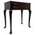 Early 20th Century English Mahogany Side Table with Cabriole Legs For Sale - Image 3 of 12
