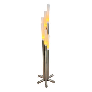 Space Age Floor Lamp in Metal For Sale