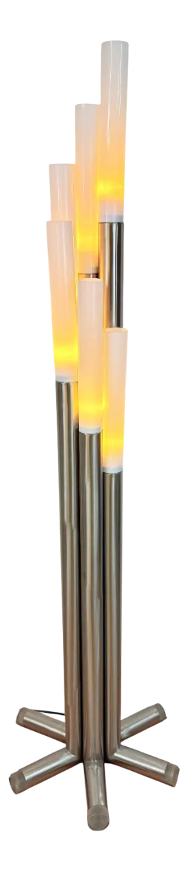 Space Age Floor Lamp in Metal