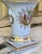 Mid-Century French Blue With Gold Gilt Fragonard Motif Vase For Sale - Image 4 of 18