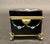 Late 19th Century Mary Gregory Painted Black Glass Perfume Box For Sale - Image 4 of 7