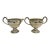 Vintage Sterling Silver Art Deco Footed Open Sugar and Creamer Set - A Pair For Sale