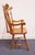 Wood Ethan Allen Heirloom Nutmeg Maple Colonial Early American Fiddleback Duxbury Dining Arm Chair 10-6072a For Sale - Image 7 of 10