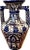 1930s French Hand-Painted Blue & White Terracotta Vase | Montpellier Pottery Bring timeless French country charm to your...