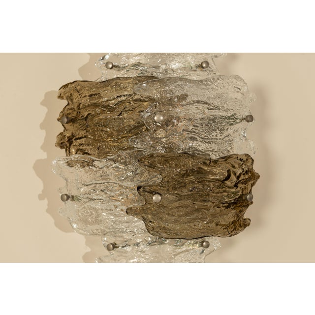 Wall Lamps in Murano Glass by Zero Quattro, Italy, 1970s, Set of 4 For Sale - Image 16 of 18