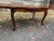 Brown Vintage Rococo French Provincial Style Draw Leaf Dining Table For Sale - Image 8 of 17