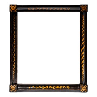 Biedermeier Ebonized Mirror, 1820 For Sale