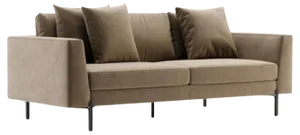 Nicole 3 Seater Sofa by Domkapa