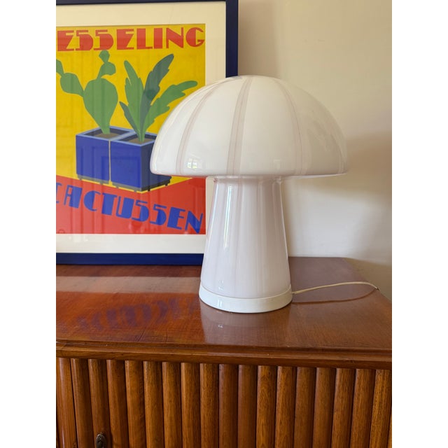 Mushroom Murano Glass Table Lamp, Italy, 1970s For Sale - Image 16 of 16
