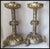 Late 19th Century Pair Antique 19thC Victorian, Gothic Candlesticks Lions Dore Bronze For Sale - Image 5 of 12