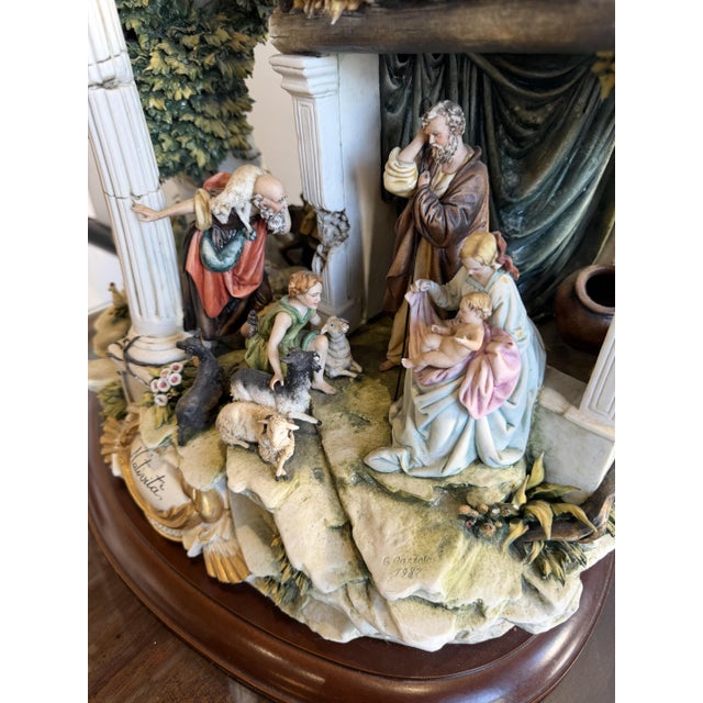 Majestic Prince Nativity Scene from Capodimonte Porcelain, 1990s For Sale - Image 8 of 16