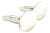 1990s Bulgari Bvlgari Estate Engraveable Mens Cufflinks Sterling Silver, A Pair For Sale