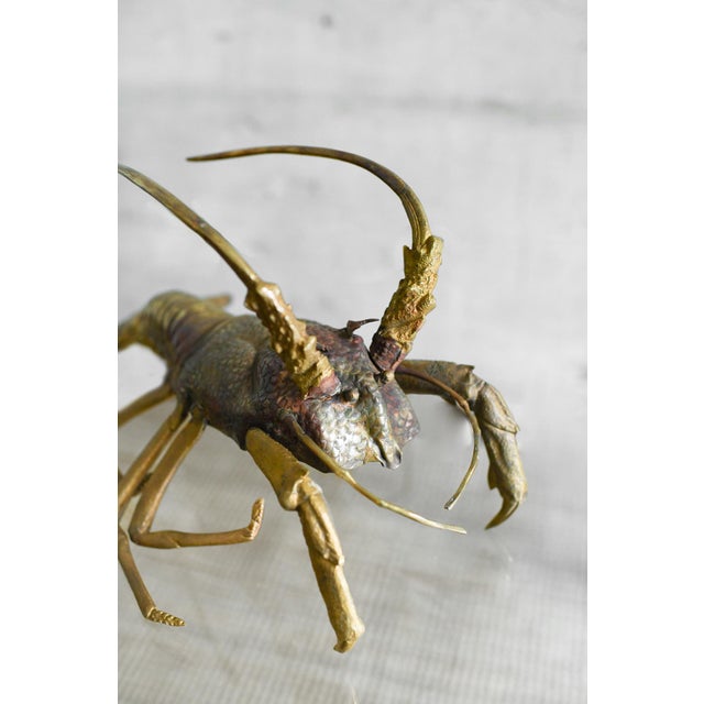 Brass Lobster, 1970s For Sale - Image 3 of 4