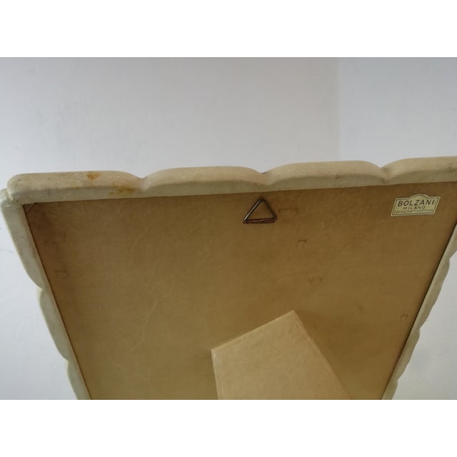 Cream Large Parchment Photo Frame by Aldo Tura, Italy, 1960s For Sale - Image 8 of 10