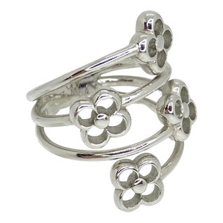 Monogram Flower Ring from Louis Vuitton, 1990s For Sale