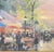 French Country Thomas Kinkade "Paris, City of Lights" Lithograph on Artist Canvas, Framed For Sale - Image 3 of 14