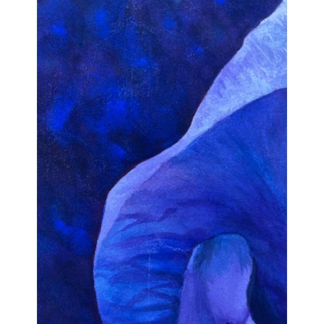 1980s Watercolor, Double-Sided, Floral Still LIfe, Signed by Florence Strauss For Sale - Image 17 of 18