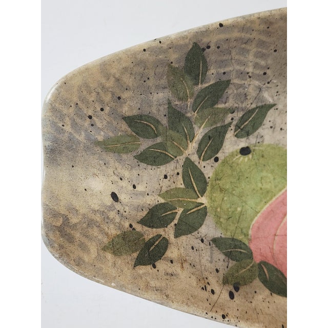 Mid-Century Marc Bellaire "Still Life" Pottery Ashtray For Sale - Image 9 of 11