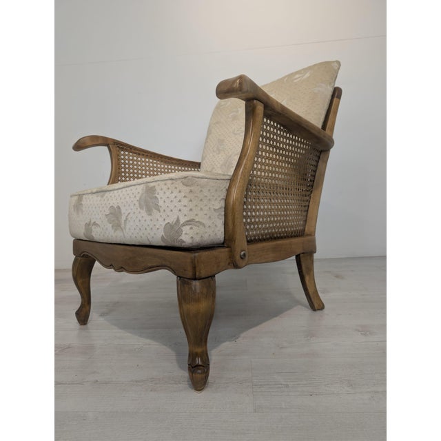 Vintage Louis Sofa with Woven Sides, 1965 For Sale - Image 9 of 18