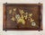 A beautifully hand painted floral tray with removable stand crafted from Guanacaste and Mahogany woods native to Central...