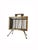 Mid-Century Magazine Rack in White Oak and Mahogany Stain, 1950s For Sale - Image 6 of 13