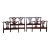 Chippendale Drexel 18th Century Classics Twin Mahogany Headboards - A Pair For Sale