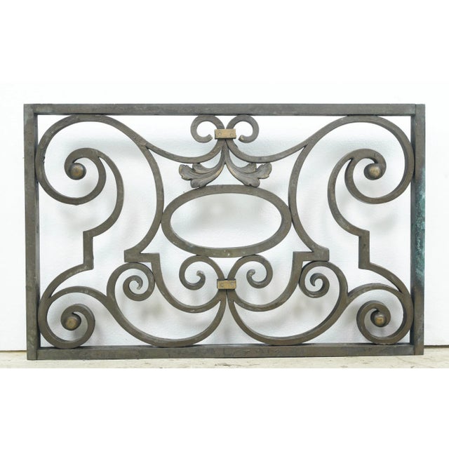 Elevate your windows with this pair of reclaimed cast bronze window guards. The intricate swirl pattern adds elegance and...
