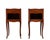 Antique Nightstands in Wood and Nutwood, France, 1950s, Set of 2 For Sale - Image 12 of 12