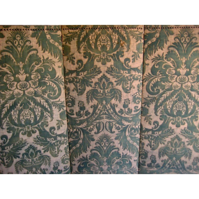Antique Fortuny Paravent Screen For Sale - Image 11 of 15