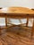 American Mid 20th Century Attributed to Thomasville American Oak Expandable Gatefold Coffee Table With Glass Top For Sale - Image 3 of 12