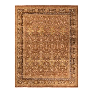 Mogul, One-of-a-Kind Hand-Knotted Area Rug - Yellow, 8' 1" x 10' 4" For Sale