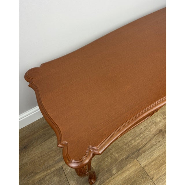Vintage French Coffee Table in Wood For Sale - Image 5 of 16