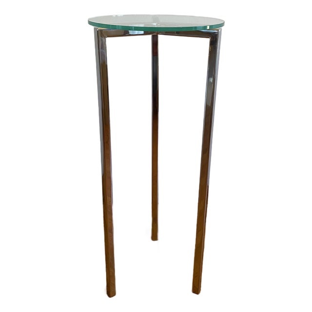 Curtis Norton Round Accent Table For Sale