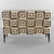 Ondulation 2 Buffet in Black and White Sycamore Marquetry by Aymeric Lefort For Sale - Image 15 of 15