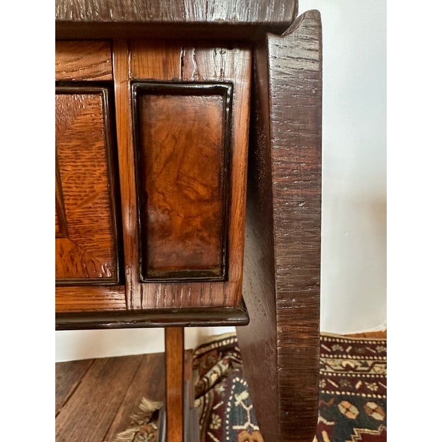 Wood Vintage Drop Leaf Desk or Side Table For Sale - Image 7 of 14