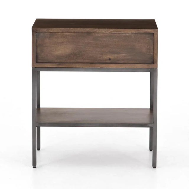 Four Hands Trey Nightstand, Auburn Poplar For Sale - Image 10 of 13