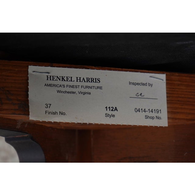 Pair Henkel Harris Ball & Claw Mahogany Armchairs For Sale - Image 10 of 12