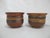 Brown Mid 20th Century Wally Schwab Pacific Nw Stoneware Studio Pottery Small Pot or Punch Cup - Set of 8 For Sale - Image 8 of 15
