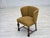 Vintage Danish Lounge Chair in Green Furniture Velour and Oak, 1950s For Sale - Image 15 of 18