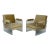 1980’s Pair Lucite Armchairs For Sale