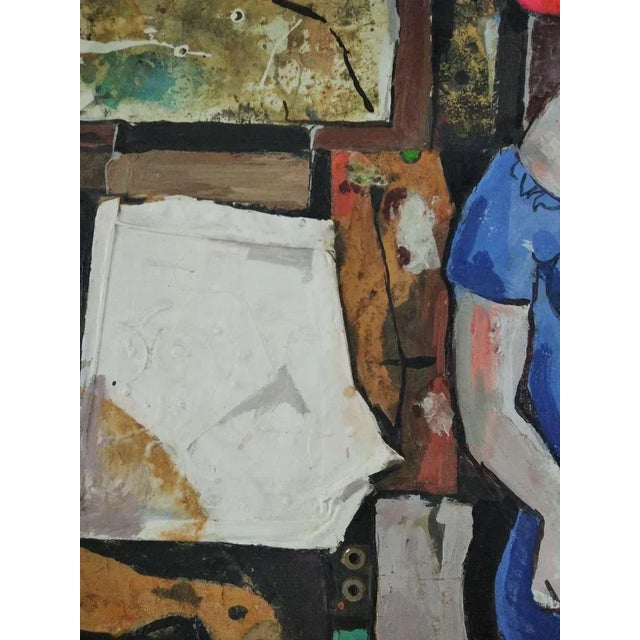 Early 21st Century Torner De Semir, Figurative Composition, 2015, Mixed Media on Canvas For Sale - Image 5 of 8